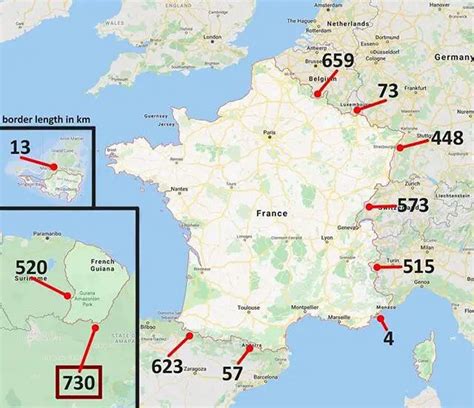 Amazing Facts About the French Border - Vivid Maps