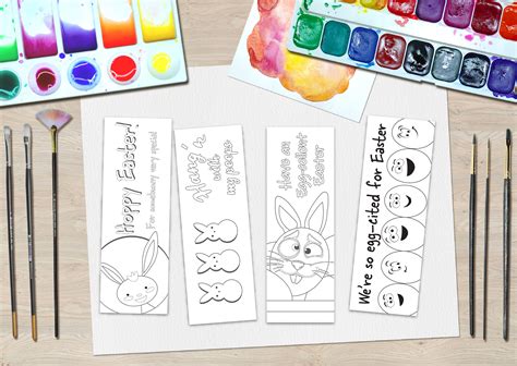 Color Your Own Set #1 – Easter Bookmarks – Deeper KidMin