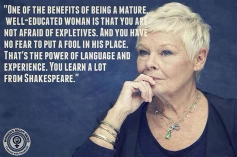 love love love dame judi | Quotes, Judi dench, Sayings