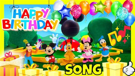 Happy Birthday Mickey Mouse | Mickey Mouse Clubhouse Birthday Song ...