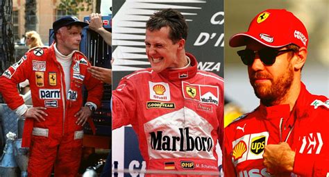 Top 7 Ferrari drivers ranked in the history