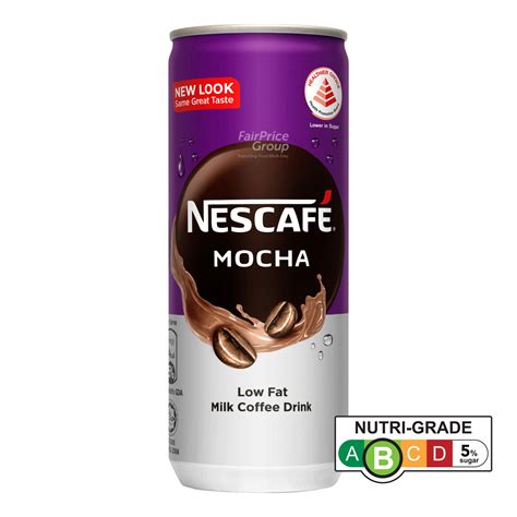 Nescafe Milk Coffee Can Drink - Mocha | NTUC FairPrice