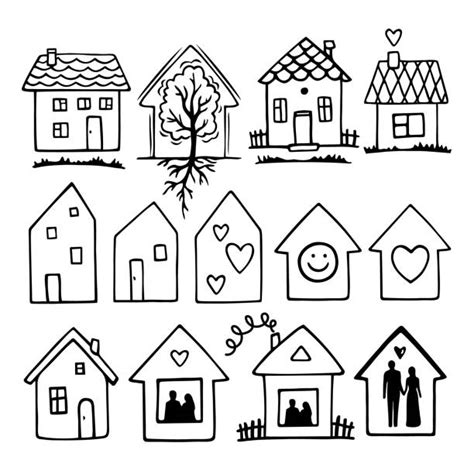 113,300+ House Doodle Stock Illustrations, Royalty-Free Vector Graphics ...