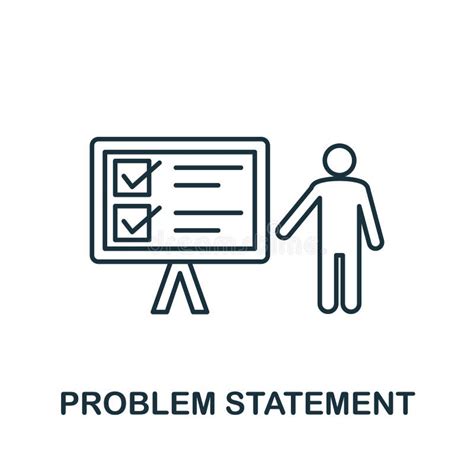 Problem Statement Vector Icon Isolated on Transparent Background, Problem Statement Logo Design ...