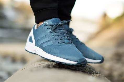 adidas ZX Flux Stonewash Blue - Sneaker Bar Detroit