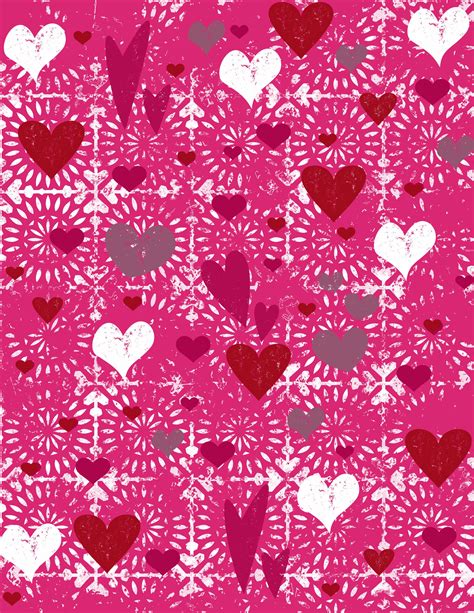 Free Printable Valentine Scrapbook Paper - Get What You Need For Free