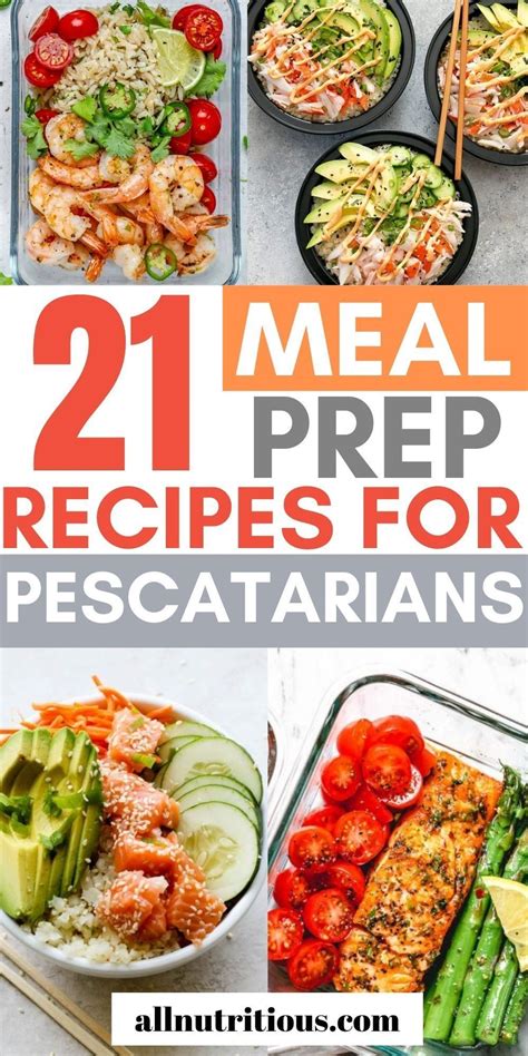 Easy pescatarian meal prep – Artofit