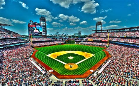 Download wallpapers Citizens Bank Park, baseball stadium, USA ...