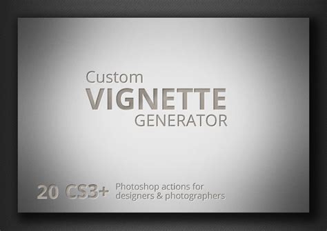 Shtoor`s blog: Free vignette making photoshop actions