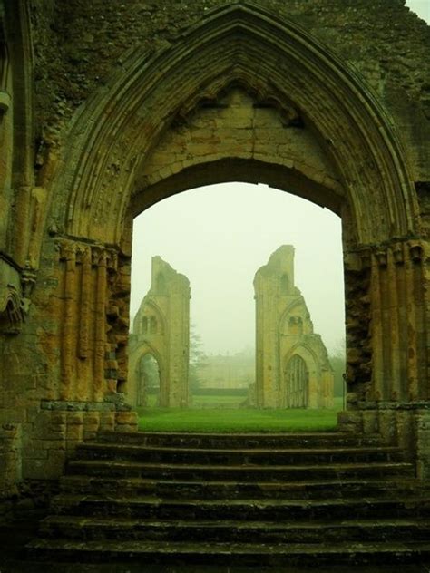 Mystical, Glastonbury Abbey Ruins, England | Glastonbury abbey, Places to see, Places