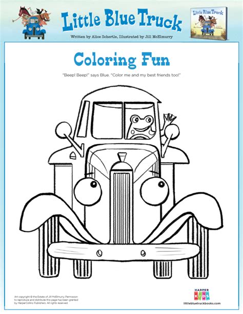 Activities - Fun Printables for Kids - Little Blue Truck