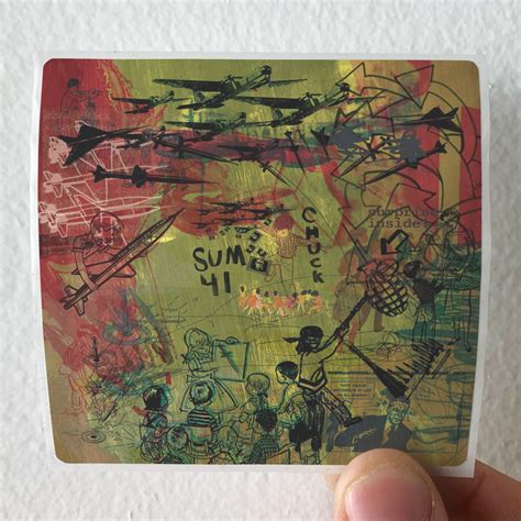 Sum 41 Chuck Album Cover Sticker