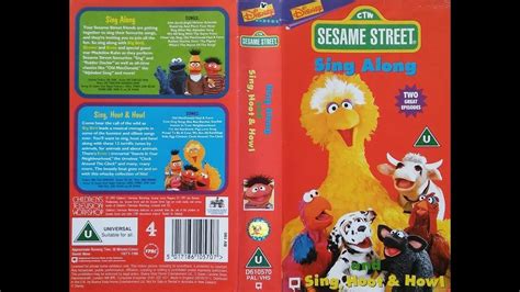 Sesame Street - Sing Along and Sing, Hoot and Howl (1998, UK VHS) - YouTube