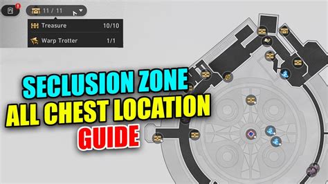 Honkai Star Rail Seclusion Zone Chest Location Guide | Honka Star Rail ...