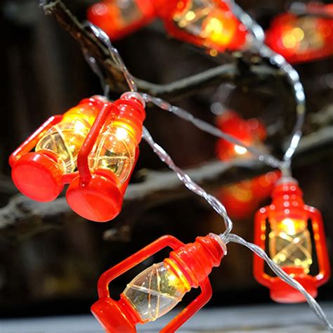 2018 LED Water Oil Lamp String Lights Vintage retro Style Christmas fairy lights Garden Holiday ...