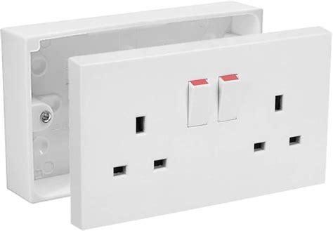 Amazon.co.uk: double wall socket