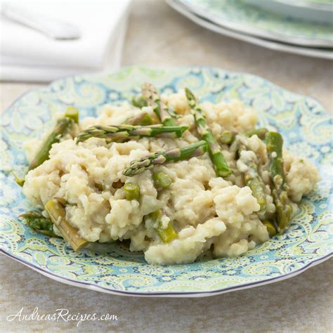 Asparagus Risotto Recipe - Andrea Meyers