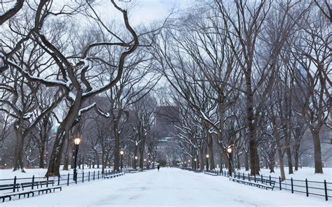 Central Park Winter Scenes Wallpapers - Wallpaper Cave