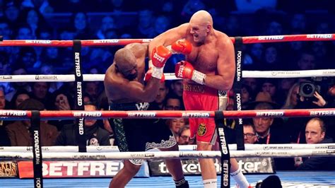 Tyson Fury Fury dominates Derek Chisora to stop him in 10 rounds and ...