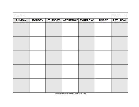 free printable school calendars templates calendars free printable ...