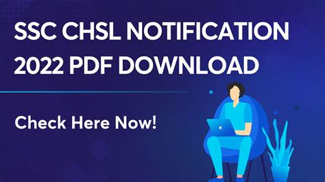 SSC CHSL Notification 2023 PDF Download Now (Updated)!