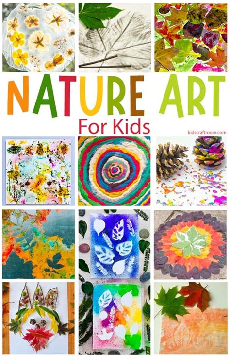 Easy Nature Art Ideas For Kids - Kids Craft Room