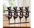 Dancing Rabbits Sculpture