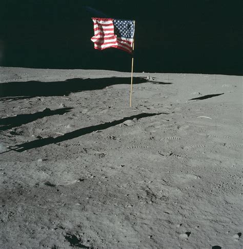 Apollo 11, American Flag, 1969 Photograph by Science Source - Fine Art America