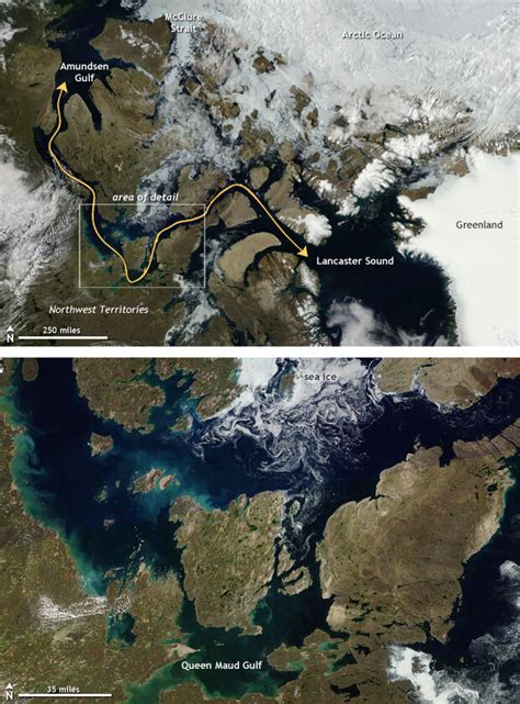 Northwest Passage clear of ice again in 2016 | NOAA Climate.gov