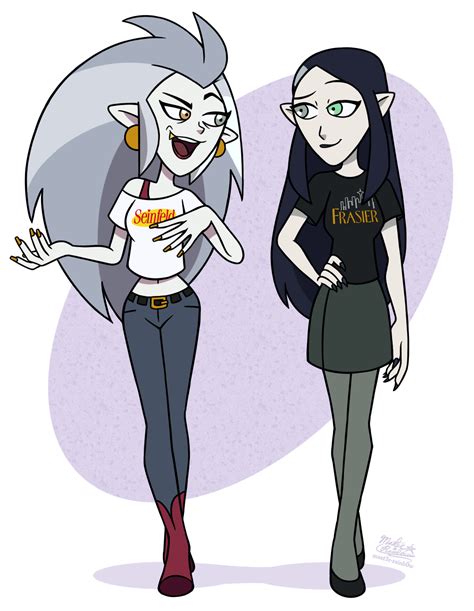 [C] 'Owl House' Style: Casual Clawthorne Sisters by Mast3r-Rainb0w on DeviantArt Character Art ...