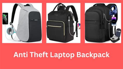 anti theft laptop backpack with usb charging port | FineBackPack