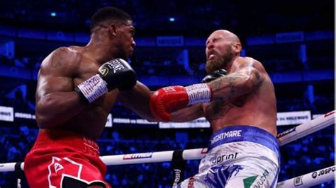 Anthony Joshua knockouts Tyson Fury lookalike Robert Helenius, set for ...