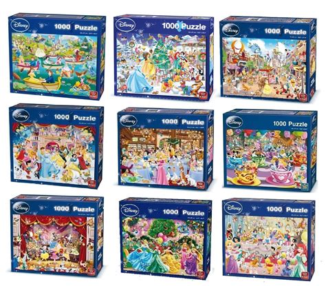 Disney 1000 Piece Jigsaw Puzzles Choice of 12 Official Cartoon Licensed Designs | eBay