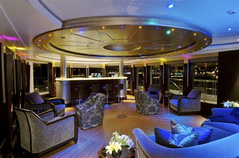 Sleek Mega Yacht "Kismet" Cruises In Style | iDesignArch | Interior Design, Architecture ...