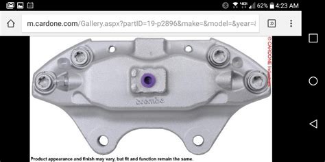 Remanufactured BREMBO Calipers