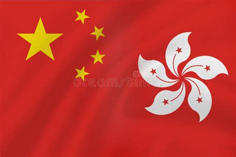 Flags of Half USA with Half China Stock Image - Image of economic ...