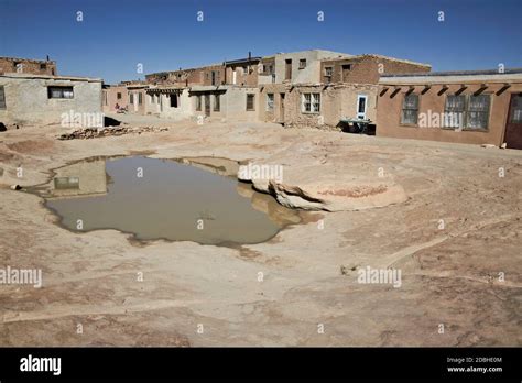 The ancient Pueblo Sky City in Acoma Stock Photo - Alamy