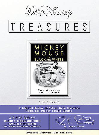 Walt Disney Treasures: Mickey Mouse in Black and White (DVD, 2002, 2 ...