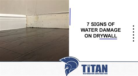 Signs of Water Damage On Drywall & What To Do If You Suspect It