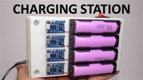 Lithium Battery Charging Station - YouTube