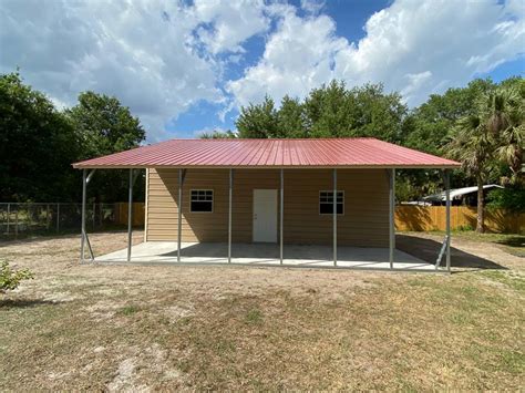 Enclosure Metal Carports - The Carport Company