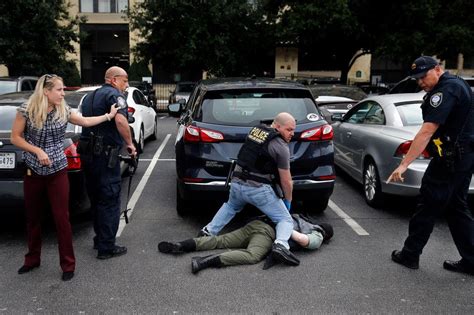 Gunman shot dead after opening fire on federal courthouse in downtown Dallas