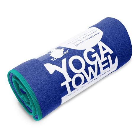 YogaRat Yoga Towel in mat-length 24"x68" - Walmart.com