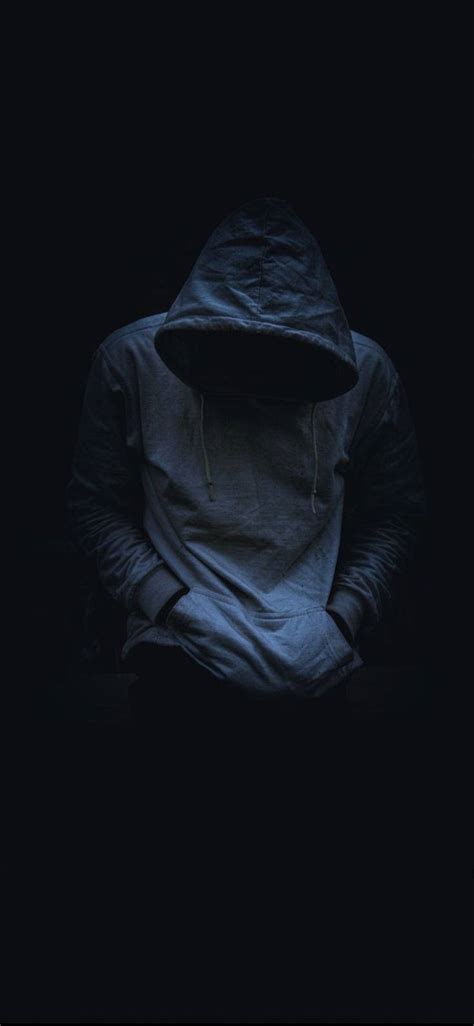 Download Men Phone Guy In Hoodie Wallpaper | Wallpapers.com