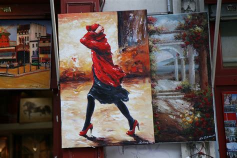 Free Images : street, red, color, painting, painter, figure, mural, tourist attraction ...