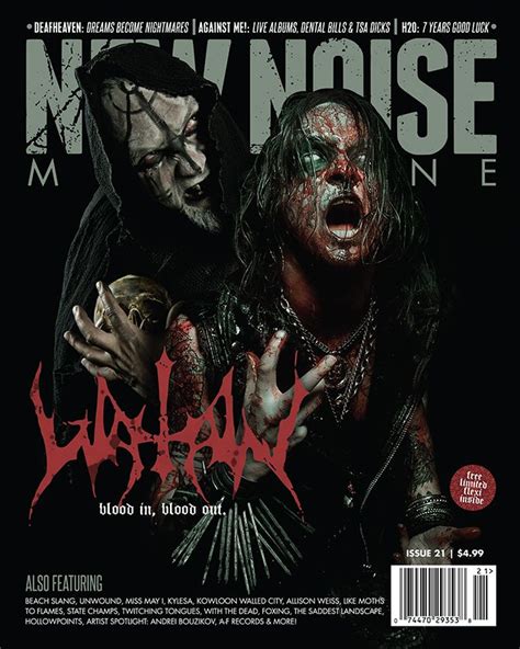 Watain Featured On The Retail Cover of Issue #21! - New Noise Magazine ...