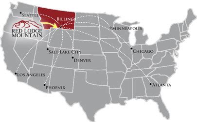 Map Of Montana Airports