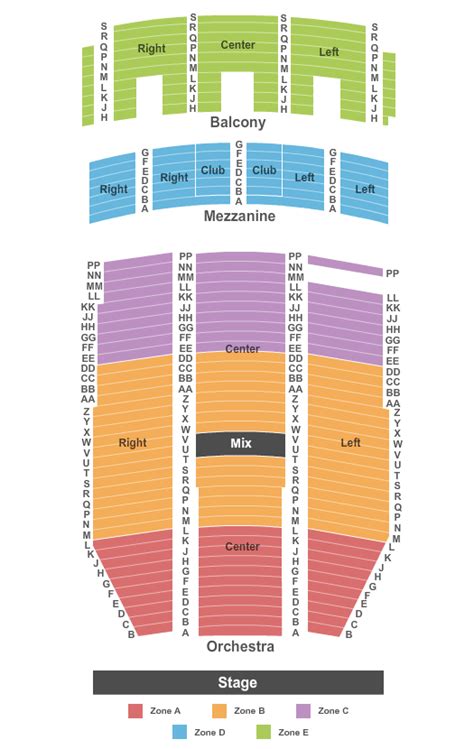 Don Laughlin Celebrity Theatre Seating Chart | Elcho Table