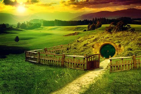 Hobbiton Wallpaper - WallpaperSafari