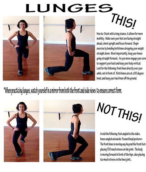 Lunges | Bodyweight workout, Postnatal workout, Exercise